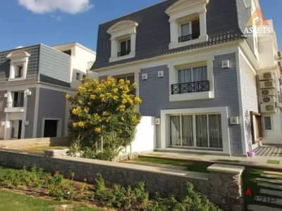 اي فيلا روف بالتقسيط 240م + 40م روف موقع متميز ماونتن فيو اى سيتي Mountain view i city