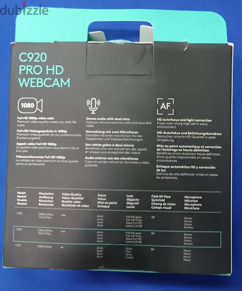 Logitech C920 PRO WEBCAM 2
