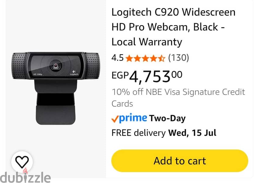 Logitech C920 PRO WEBCAM 4