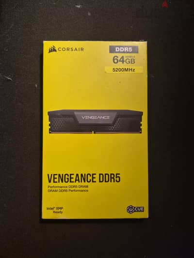 VENGANCE DDR5 64GB 5200MHZ OPEN BOX