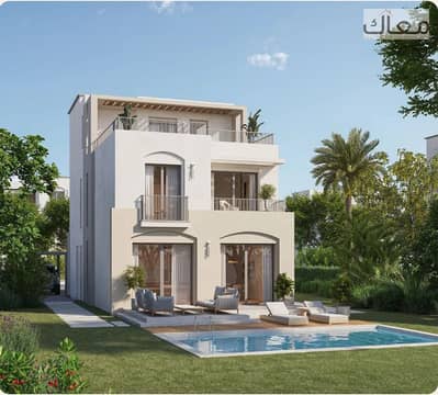 With only 10% down payment, you will receive the villa immediately equipped, and the rest will be paid in installments over the longest repayment period in the best location in New Cairo.