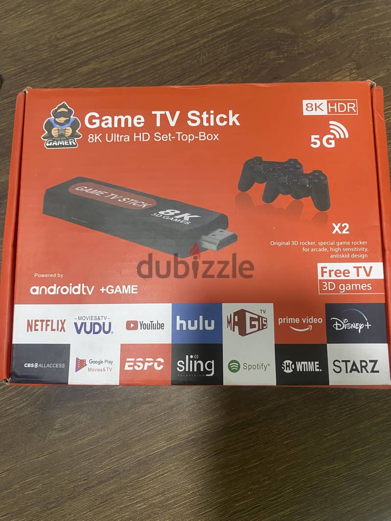Game stick TV 8k 2