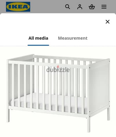 Ikea baby bed crib سرير أطفال ايكيا