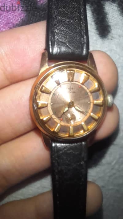 Jovial Gold Case ساعة جوفيال ملو