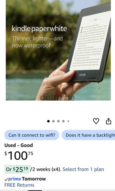 Kindle Paperwhite 10th Gen 8GB