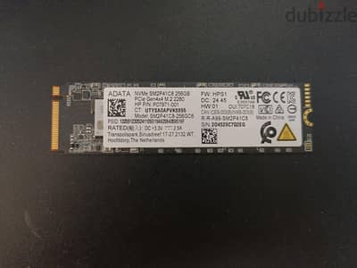ADATA 256GB NVMe PCIe Gen4