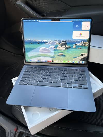 macbook Air m4 256GB ram 16GB battery 100% داخل الضمان