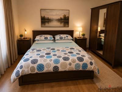 IKEA brown bedroom