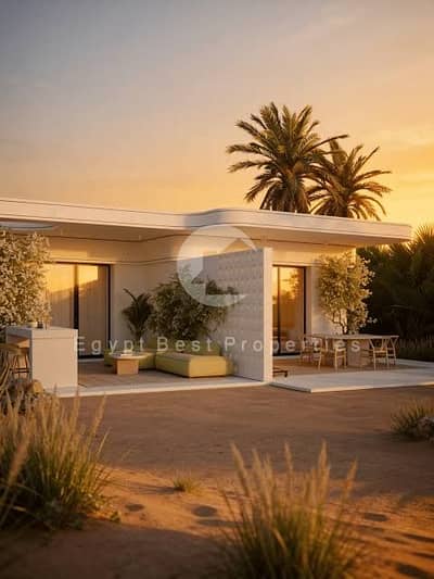 Luxury Chalet in Soma Bay Peninsula | Golf & Lagoon View | Lowest Price | 5% Down Payment | First Installment After 1 Year | Limited Time Offer