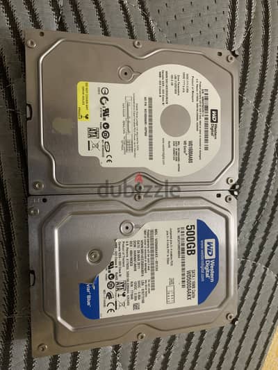 WD Caviar (WD1600AABS) —WD Caviar Blue (WD5000AAKX)