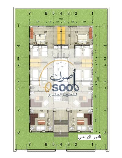  Duplex with a private garden at a special price – Area 3, directly from the owner