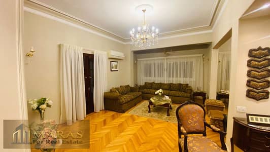 Apartment for Sale in Maadi 275 sqm on Club Street Steps from Maadi Sporting Club 3 Bedrooms Super Lux Ready to Move