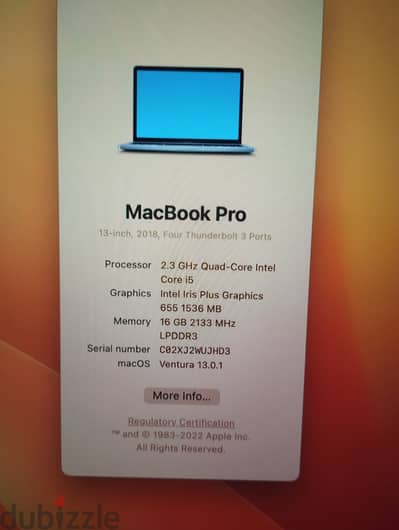 macbook pro 2018 13 inch