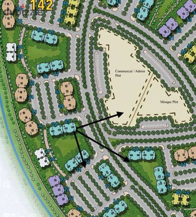 Apartment for sale, 116 sq m, wide garden view, opposite services, 3 bedrooms, 2 bathrooms