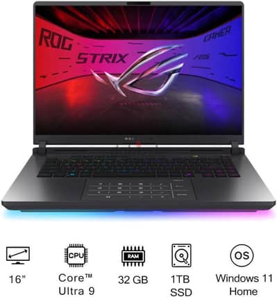 Asus Rog Strix g18 ( used as new ) ضمان ساري