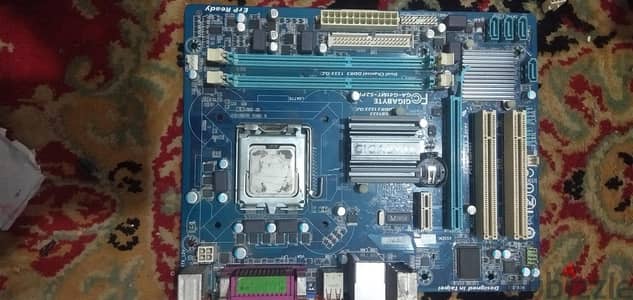 مازر بورد ورامات 4جيجا قطعتين كينجستون ddr3 ومعالج