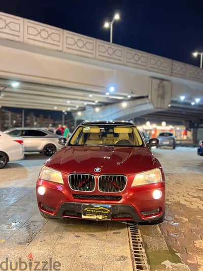 بي ام دبليو x3 الموتور ال 2000 cc العربية موديل 2014 فابريكة بالكامل