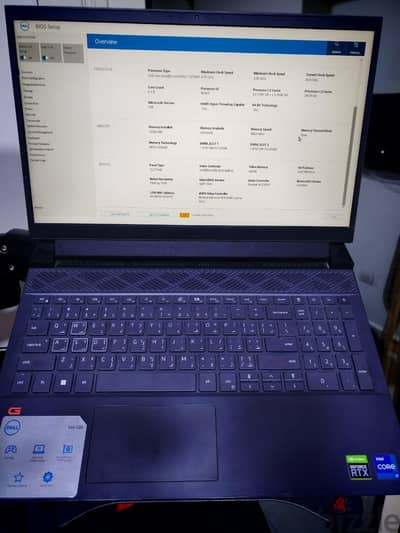 dell g15 I7-12700h RTX 3060ti 6 GB