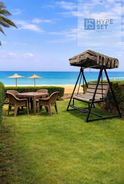 شاليه للبيع VIP تشطيب الترا سوبر لوكس| فيو بحر و pool | لافيستا باي راس الحكمة منطقه استثماربه & ساحليه في الساحل الشمالي | La vista Bay - North Coast