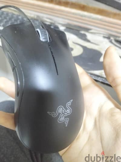 razer deathadder essential بدون مشاكل استعمال شهور