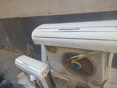 جهاز يونيون اير يونى فاى ٣ حصان فبريكه محتاج صيانه فقط بدون كابولى