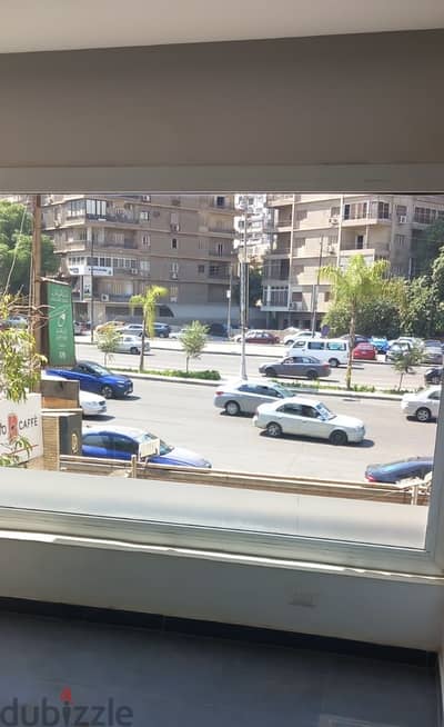 للإيجار شقه ١٢٠م - واجها بانوراما ع ش المرغني الرئيسي - رخصه إداري