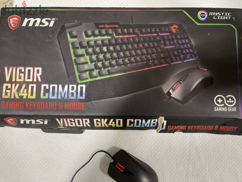 MSI keyboard GK40 2
