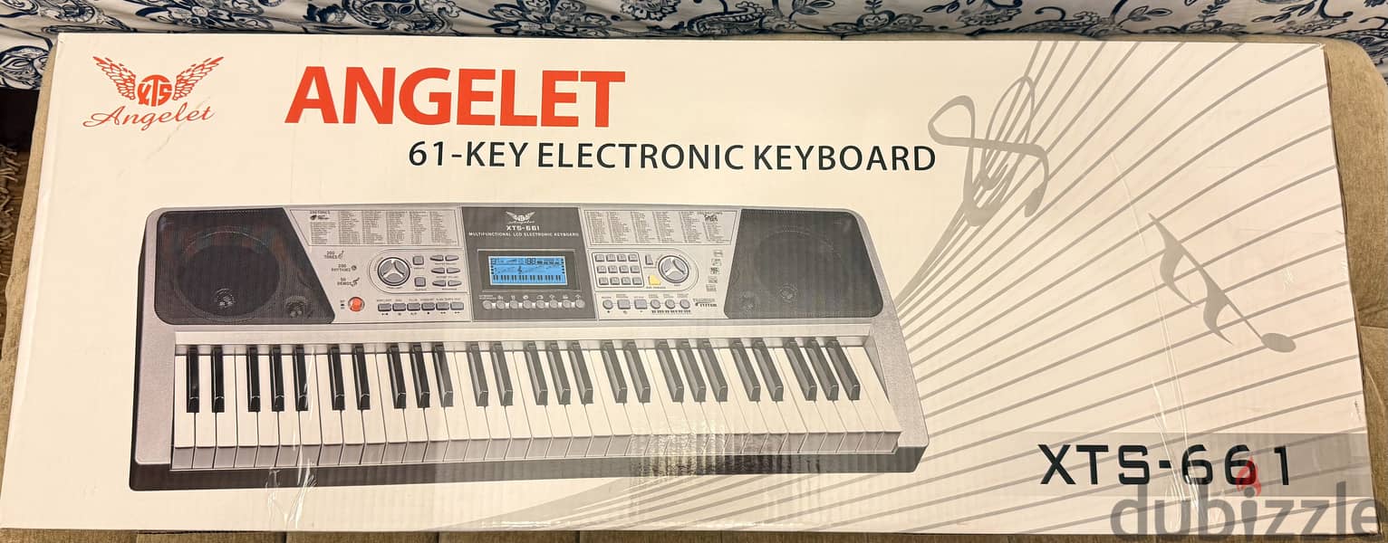 Angelet electronic keyboard & harmonica & flute 2