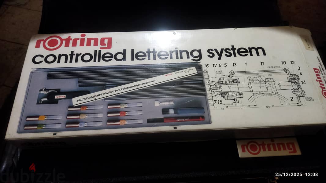 rotring controlled lettring system 2