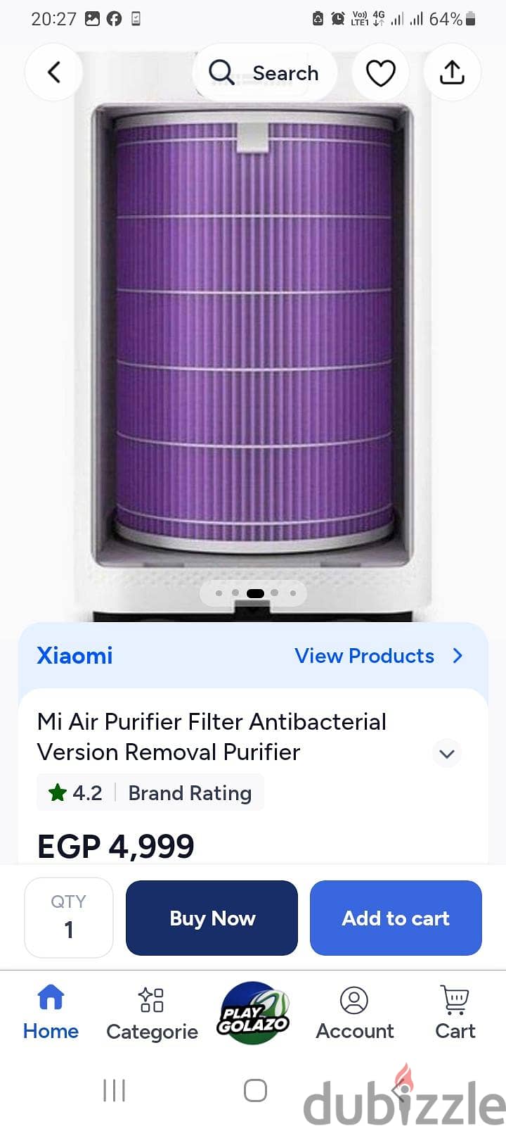Air Purifier filter antibacterial 1