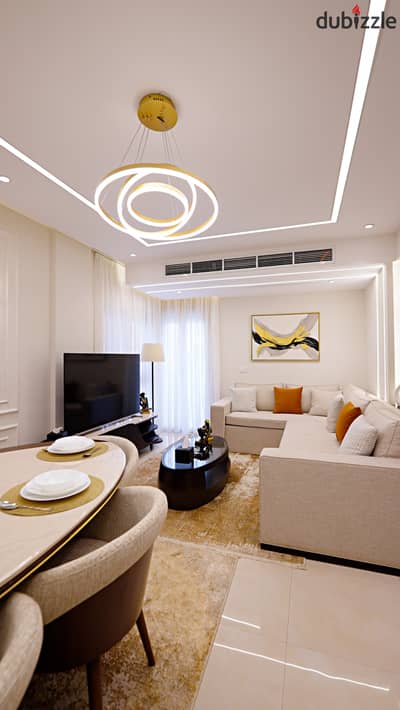 For rent, first occupancy, furnished hotel apartment, hotel finishing for upscale and distinguished living