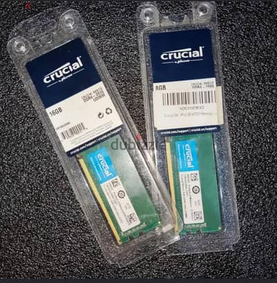 رامات تردد 2666 ddr4 حالة محترمة 8 +16