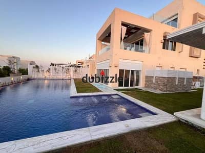 Ready to move villa in Hacienda Bay Sidi Abd ElRahman near Marassi, La Vista Cascada & Sea Shell