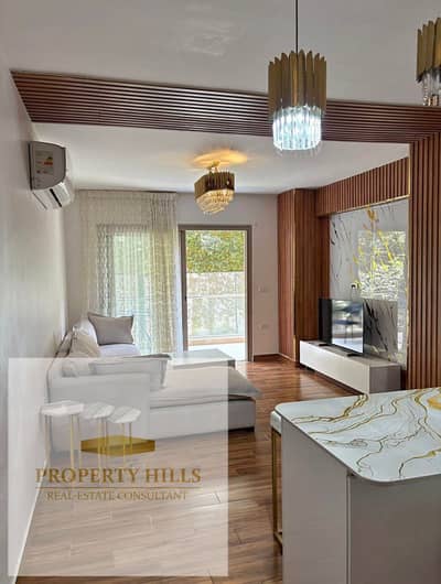 Immediate receipt upon taking the key of an apartment in Garden in the Golden Square, wall to wall with a benefit - Fifth Settlement