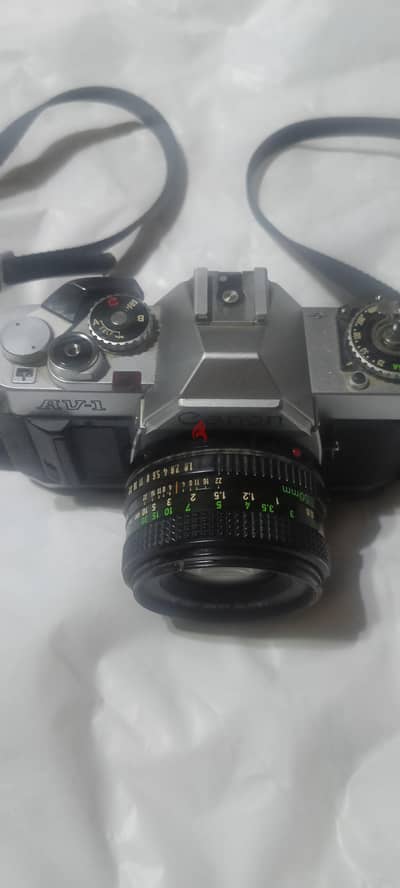 Canon AV-1 Vintage | تحفة فوتوغرافية لهواة