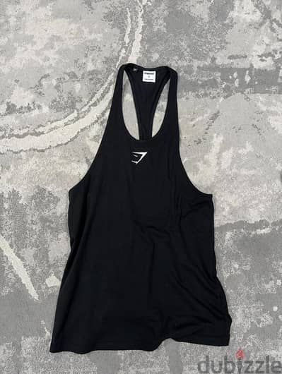 Authentic Gymshark Critical 2.0 Stringer – Black – Size S