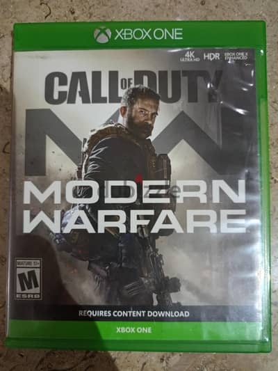 cd لعبة call of duty modern warfare Xbox one, series x