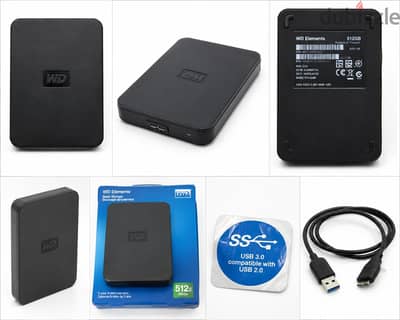 هارد ديسك Western Digital– ٥١٢ جيجا