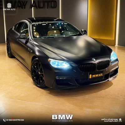 BMW 640 2016 M sport