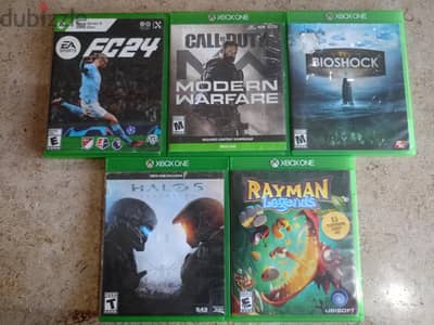 5 العاب Xbox one,series x اصلية
