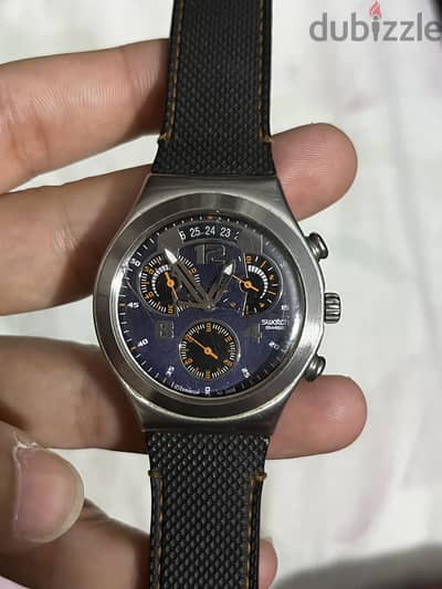 Swatch irony chronograph