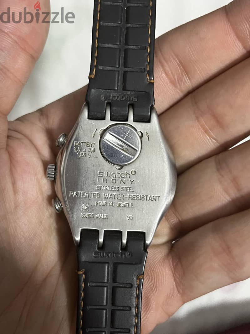 Swatch irony chronograph 4