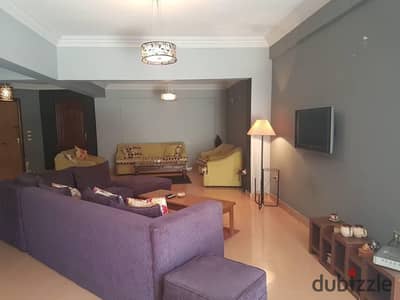 80m studio fully furnished and air-conditioned in a prime location in the second villas neighborhood next to Fatima Al-Sharbatly Mosque, Fifth Settlement