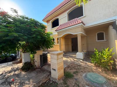 Twin House Villa in Madinaty, Classic Model J, in a location that will literally not be repeated with a distinctive view