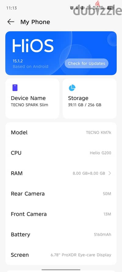 Tecno Spark
