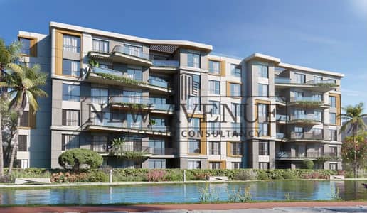 شقه متشطبة استلام سنة غرفتين موقع مميز في palm hills new cairo