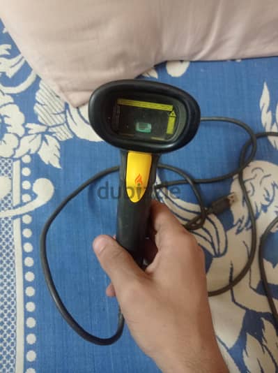 جهاز قراءة باركود بحاله ممتازة