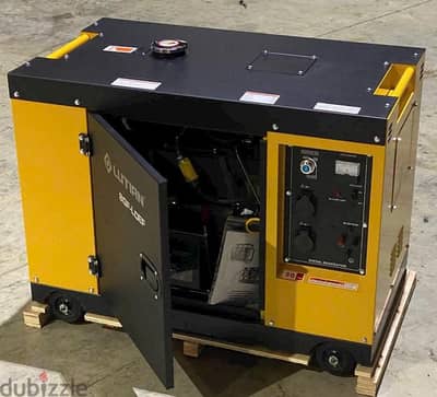 مولد ديزل 10 كيلو فولت أمبير (10 KVA) جديد 2026 – تشغيل مارش كهربائي