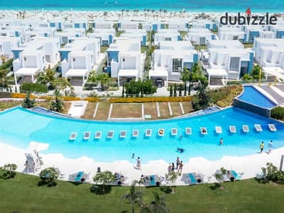 Fully finished chalet for sale with a sea view in Fouka Bay, North Coast – Ras El Hekma, with installments