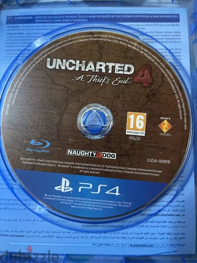 Uncharted 4 ps4 version